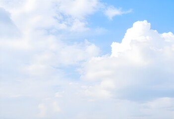 Fototapeta premium Image of the blue sky and white clouds