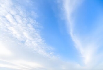 Fototapeta premium Image of the blue sky and white clouds