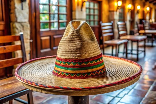 The ancient A capirucho, a traditional pointed Spanish hat, rested quietly on the table, its worn fabric bearing the scars of countless suns.
