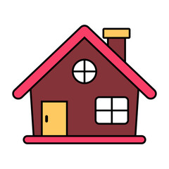 Cute House Icon