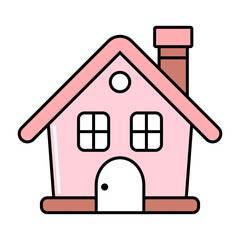 Cute House Icon