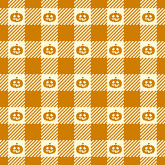 Halloween seamless background with pumpkin for textile fabric design, wrapping paper, website wallpapers, textiles, wallpaper and apparel.