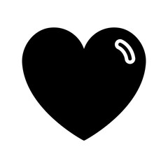 heart solid black