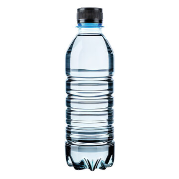 recommend clip art: a blue clear plastic water bottle transparent background