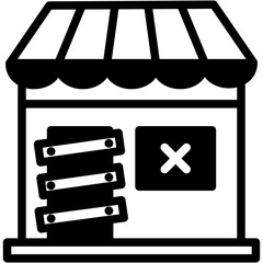 Closed Store Icon