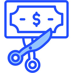 Budget Cut Icon