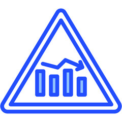 Recession Warning Icon