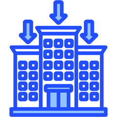 Business Downsizing Icon