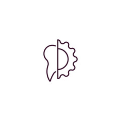 Obraz premium apicoectomy outline icon. Linear vector from dentist concept. Thin line apicoectomy icon isolated on white background