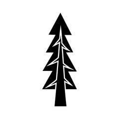 Obraz premium Tree icon vector. Plant illustration sign. Garden symbol or logo.