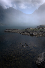 Lac du Crozet Massif de Belledonne Isère France