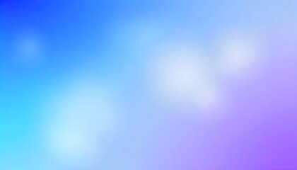 Fototapeta premium Soft and cool blue and purple gradient blur background