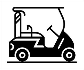 Golf Cart Icon M_2408002