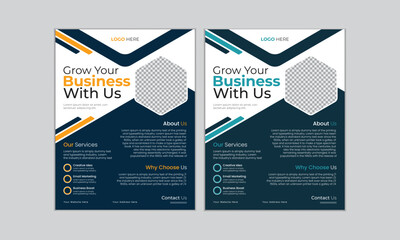 High-Quality Corporate Flyer Design | Customizable Business Template 