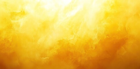 Abstract Golden and Yellow Watercolor Background