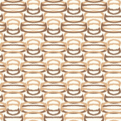 seamless pattern brown theme of bottles Geometrical texture background Pattern for used textiles, tiles, wallpapers.