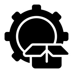 management glyph icon