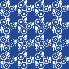 Japanese fabric pattern without seam borders