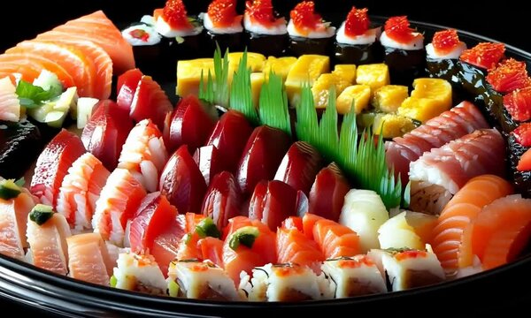 A group of friends gathering for a potluck dinner, each bringing a dish to share. Video