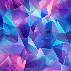 Fototapeta premium Abstract colorful geometric pattern with smooth gradients and copy space 