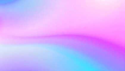 Obraz premium Vibrant gradient background with soft, blended colors transitioning from blue to pink. Flat soft fuzzy pink blue yellow background gradient background wallpaper 