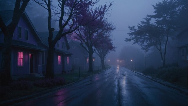 street in the night