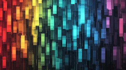 abstract background with squares, abstract colorful background