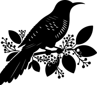 recommend clip art: Vector silhouette cuckoo clip art-01. This called singing bird at Spring time.
