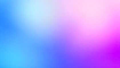 Fototapeta premium Vibrant gradient background with soft, blended colors transitioning from blue to pink