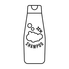 Shampoo Line Art Icon