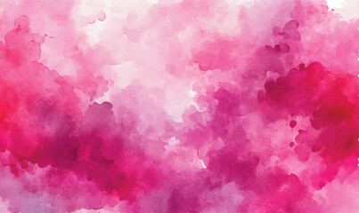  Pink Watercolor Abstract Background, Texture