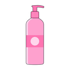 Body Lotion Illustration