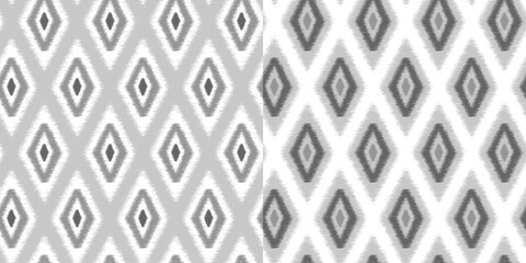 seamless Black and white pattern with triangles wave effect pattern texture background used for textiles, tiles, wallpapers, background.