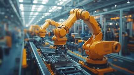 Smart manufacturing with advanced robotics and AI