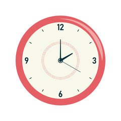 Analog Clock Illustation