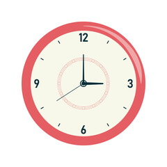 Analog Clock Illustation