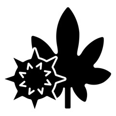 cannabis Solid icon