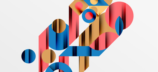 Geometric neo patterns. Abstract background for covers, banners, flyers and posters and other templates