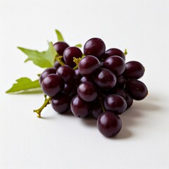 Fototapeta premium Bunch of grapes isolated on white background..