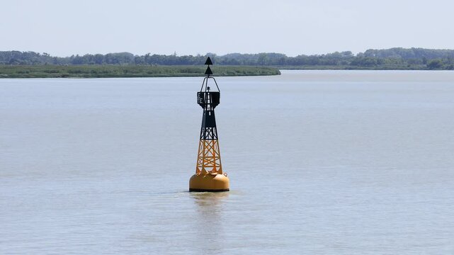 Floating Buoy in Blaye Waters
