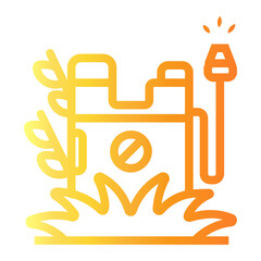 pesticide Line Gradient Icon