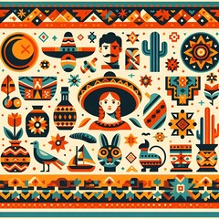 hispanic heritage month AI Generated wallpapers HD