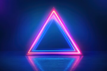 Cyber monday major sale notification in a vivid neon shape on a dark blue backdrop. Glowing led edge. Advertising poster or leaflet design idea. Nighttime graphic illustration