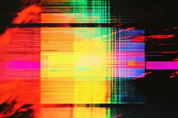 Static tv sound glitch effects compilation. Digital graphics showcasing striped patterns, crt display distortions, and signal loss interruptions for projects and artistic uses