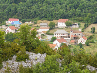 Aria, Aezkoa Valley. Village in the mountains.  Navarre