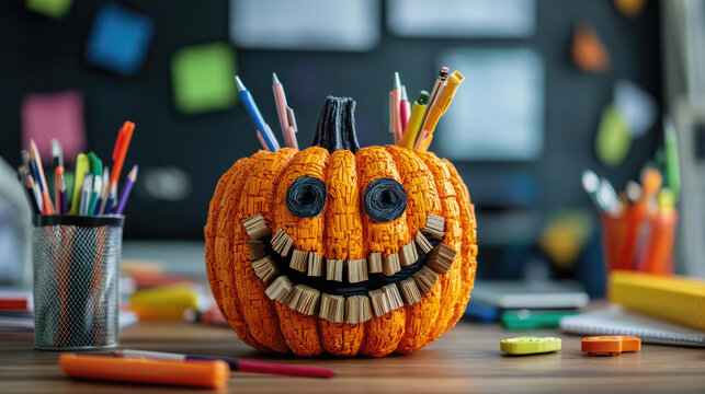 Explore Creative and Fun Halloween Pumpkin Decoration Ideas Using Art Supplies and More