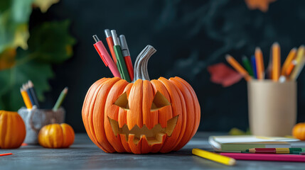 Explore Creative and Fun Halloween Pumpkin Decoration Ideas Using Art Supplies and More