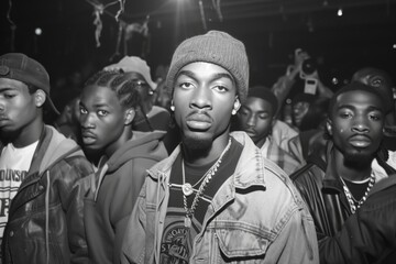 Fototapeta premium the history of hip hop culture in images