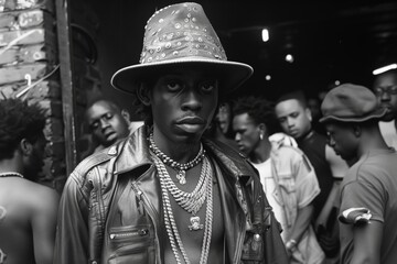 Obraz premium the history of hip hop culture in images