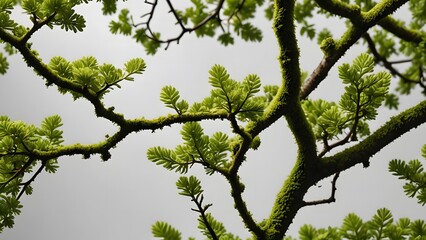 Fototapeta premium Moss and branches